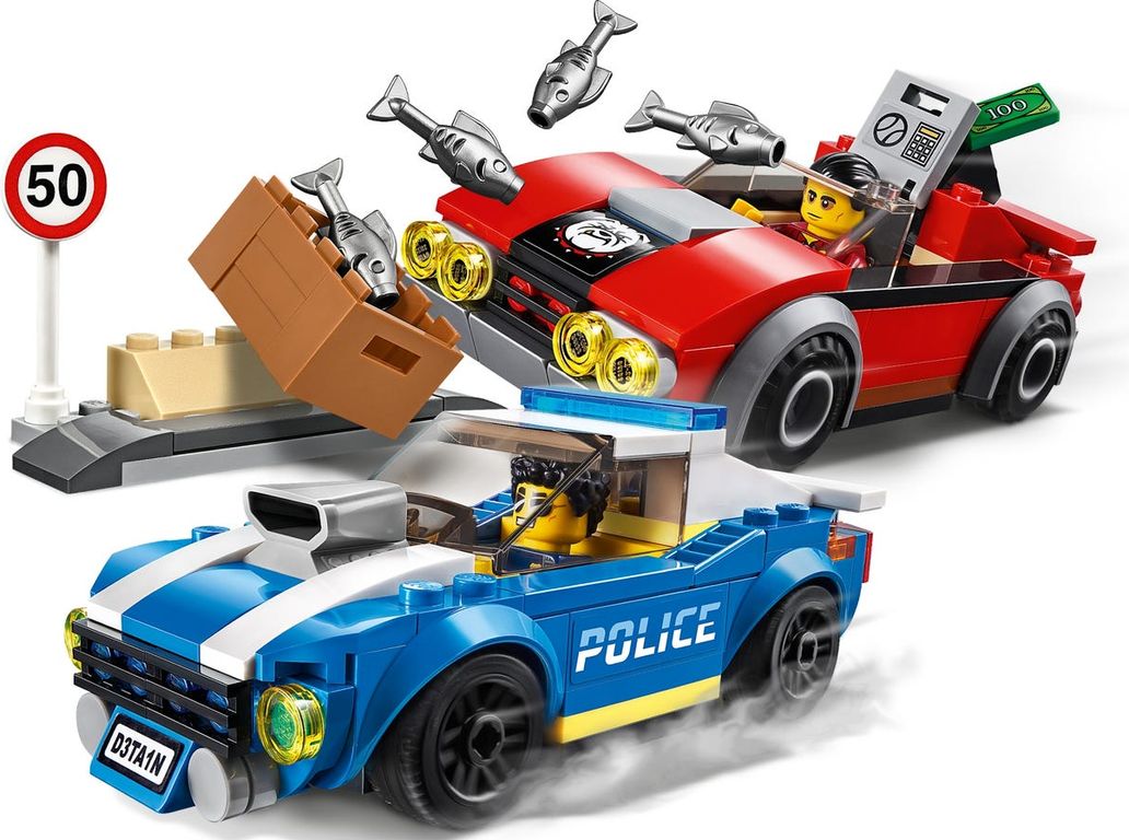 LEGO® City La course-poursuite sur l'autoroute gameplay