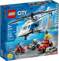 LEGO® City Inseguimento sull'elicottero della polizia