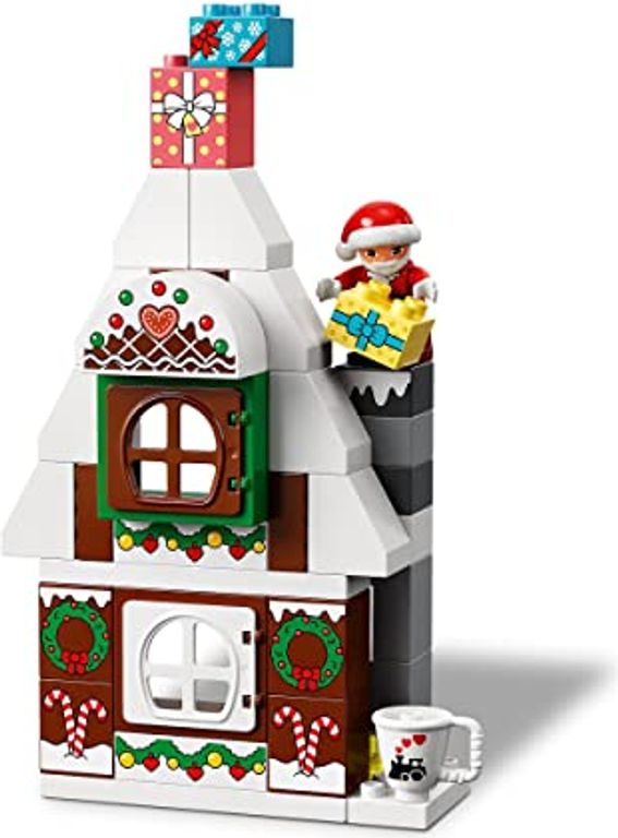 LEGO® DUPLO® Santa's Gingerbread House building