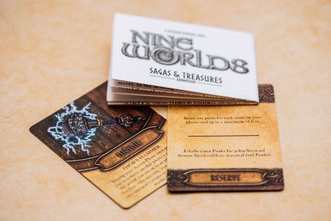 Nine Worlds: Sagas and Treasures cartes