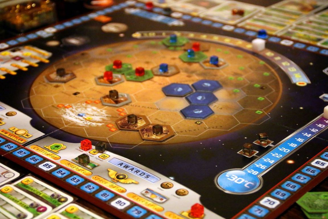 Terraforming Mars: Hellas & Elysium gameplay