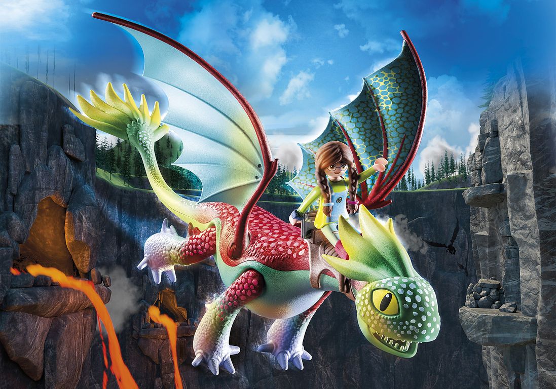 Playmobil® Dragons Dragons Nine Realms: Thunder & Tom