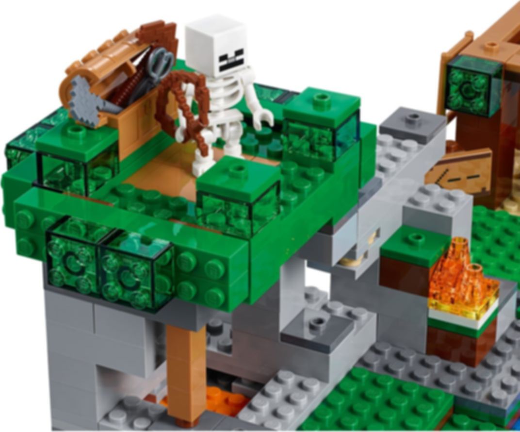 LEGO® Minecraft L'attaque des squelettes gameplay