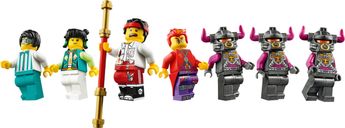 LEGO® Monkie Kid Red Sons Inferno-Truck minifiguren