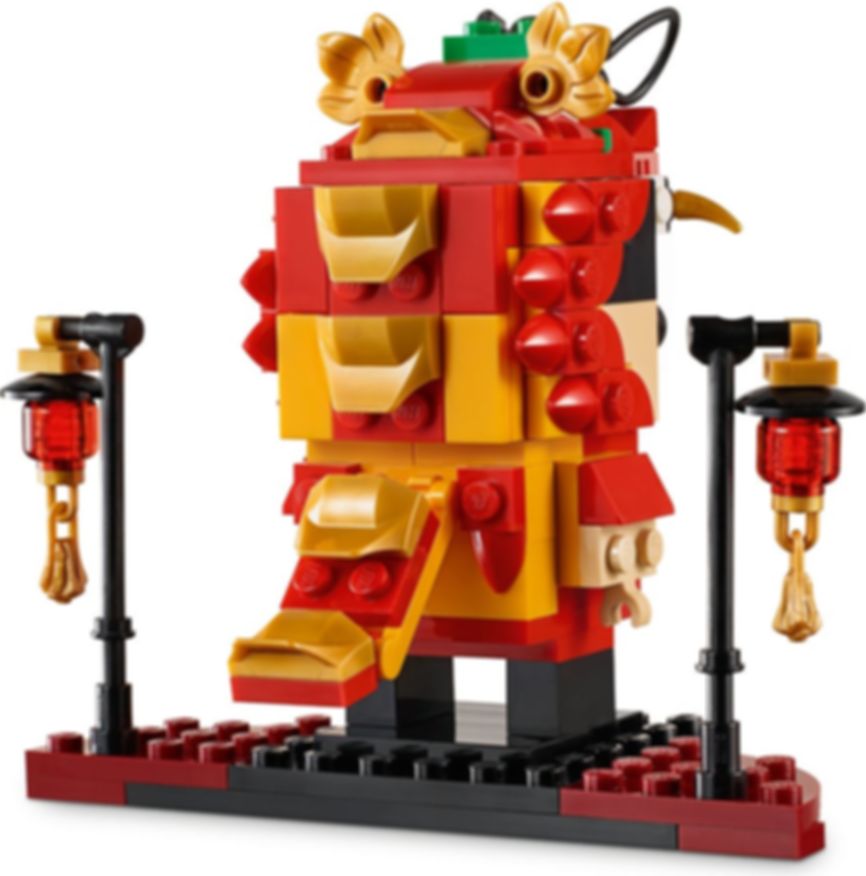 LEGO® BrickHeadz™ Bailarín de la Danza del Dragón partes