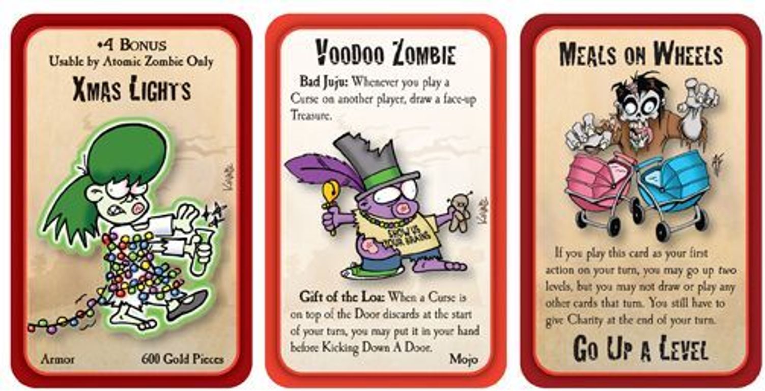 Munchkin Zombies cartes