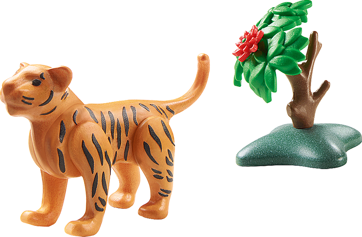 Playmobil® Wiltopia Young Tiger components