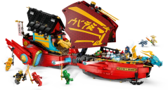 LEGO® Ninjago Ninja-Flugsegler im Wettlauf mit der Zeit spielablauf