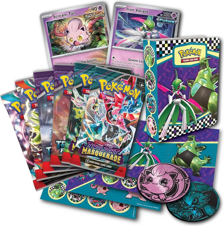 Pokémon TCG: Collector Chest (Back-to-School 2024) componenten