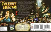 Fortune and Glory: Treasure Hunters Expansion parte posterior de la caja