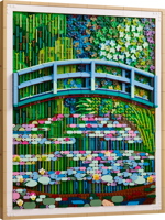 LEGO® Art Claude Monet: le bassin aux nymphéas, harmonie verte