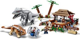 LEGO® Jurassic World Indominus Rex vs. Ankylosaurus gameplay