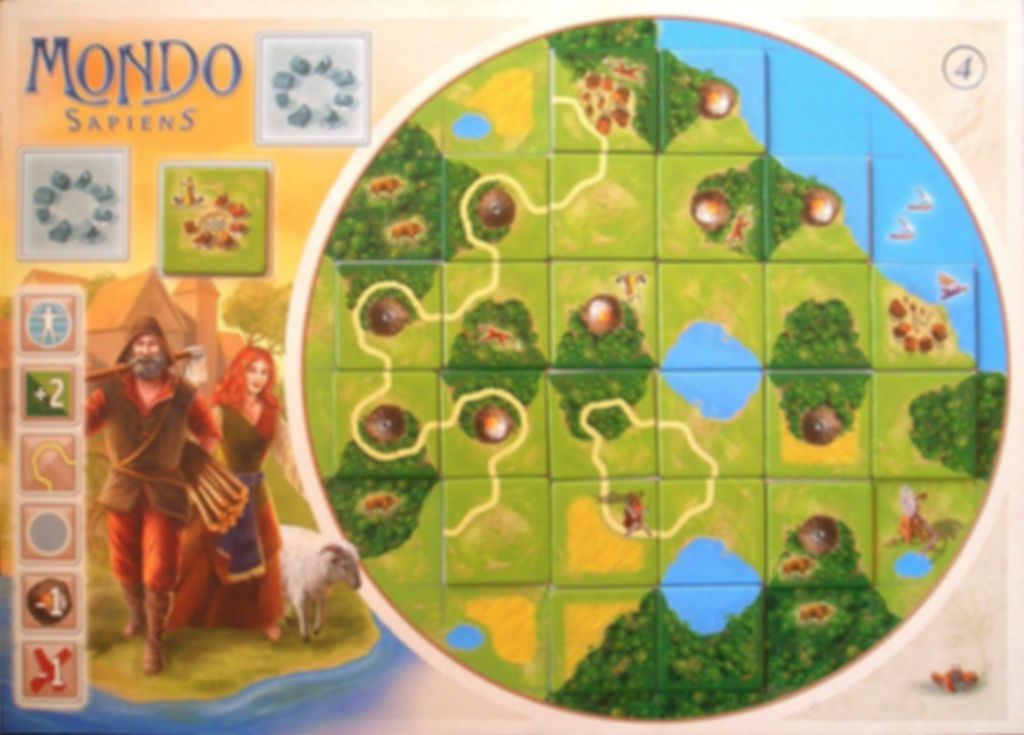 Mondo Sapiens game board