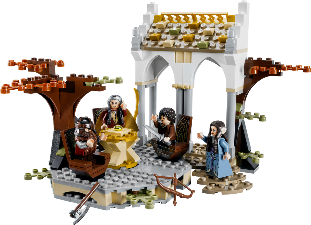 LEGO® The Lord of the Rings Le conseil d'Elrond composants