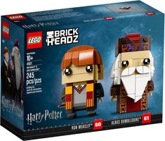 LEGO® BrickHeadz™ Ron Weasley™ y Albus Dumbledore™