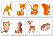 6 puzzles - Mes premiers puzzles en couleur