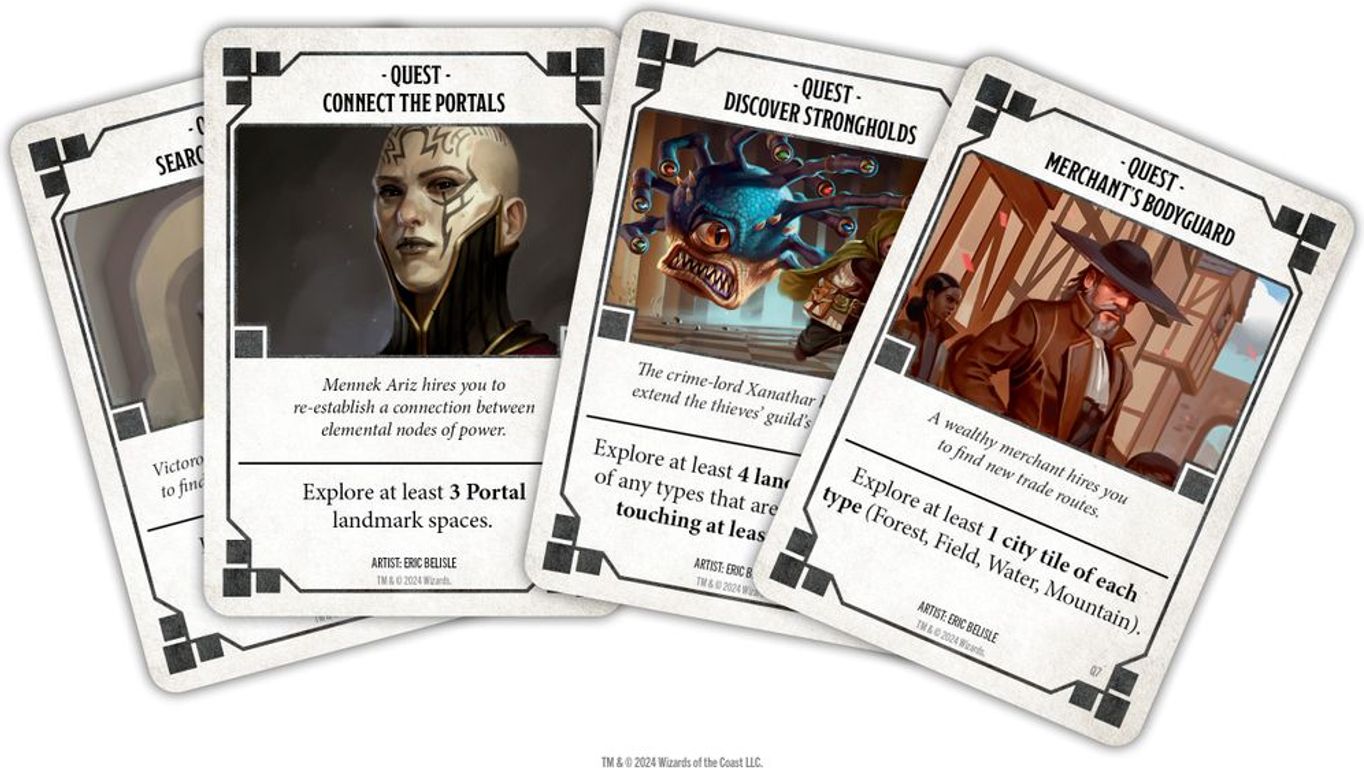 Dungeons & Dragons: Edge of the Realms kaarten