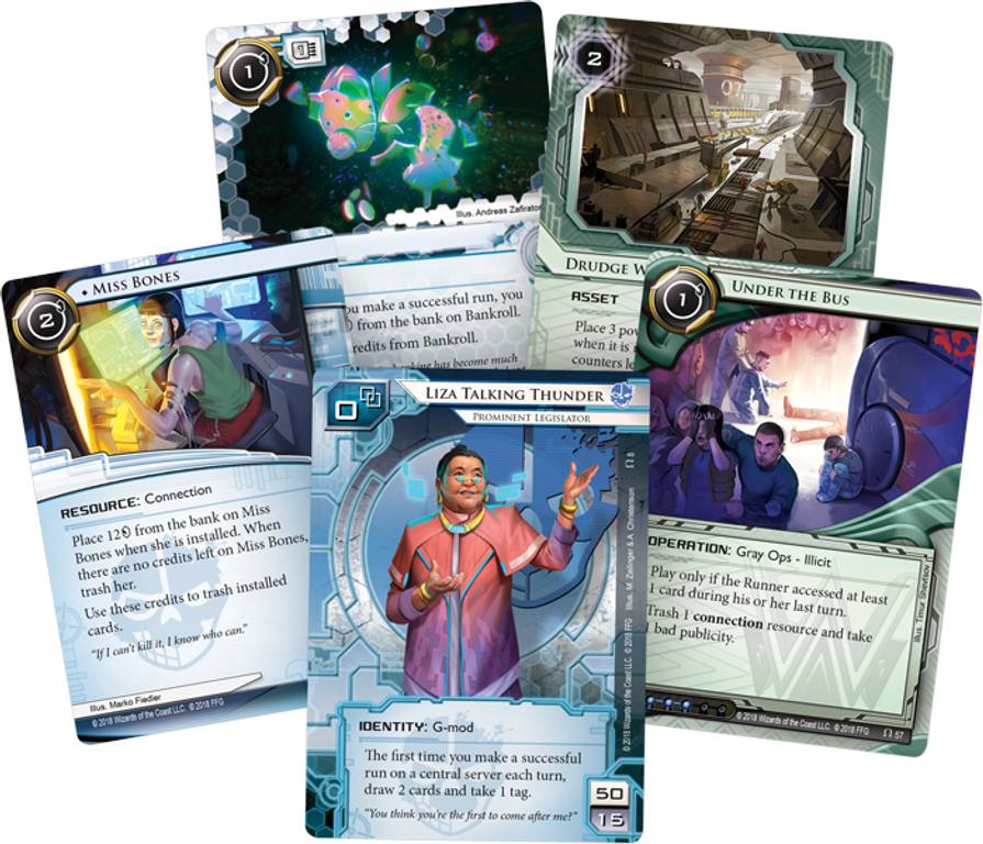 Android: Netrunner - Reign and Reverie cartes