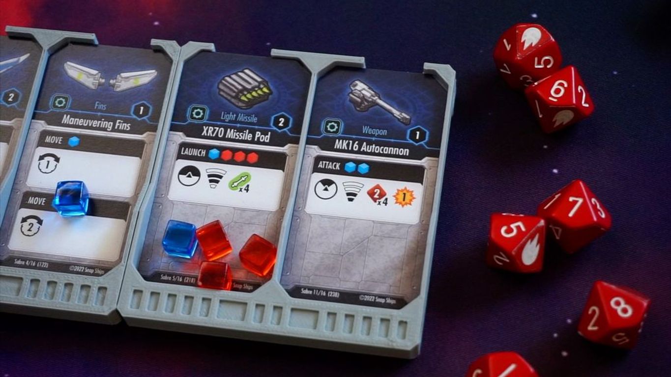 Snap Ships Tactics dice