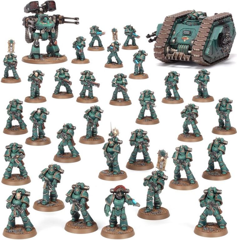 Warhammer: The Horus Heresy - Legiones Astartes Battle Group miniatures