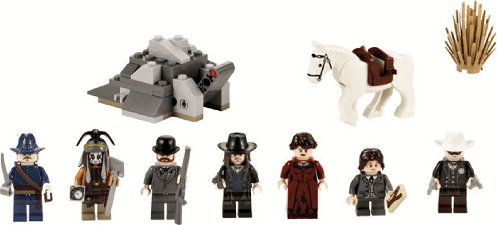 LEGO® The Lone Ranger Railway Hunting minifigures