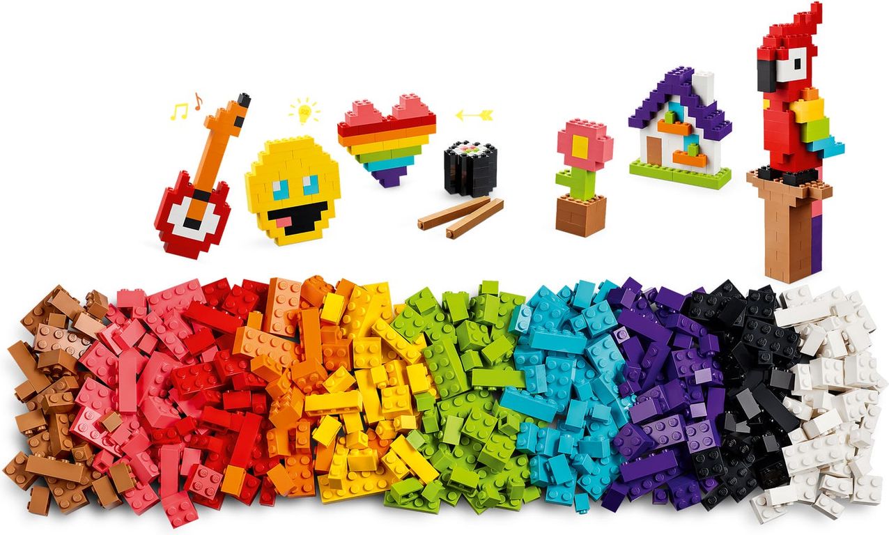 LEGO® Classic Tanti tanti mattoncini componenti