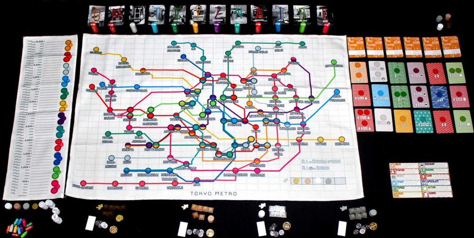 Tokyo Metro gameplay