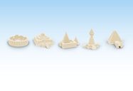 Mega Empires: The Special Buildings miniatures