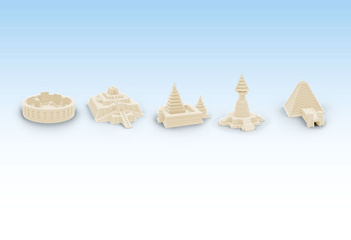 Mega Empires: The Special Buildings miniatures