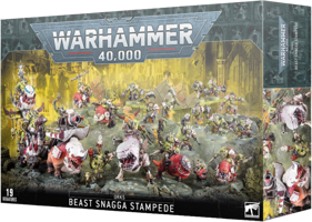 Warhammer 40,000 - Orks: Beast Snagga Stampede