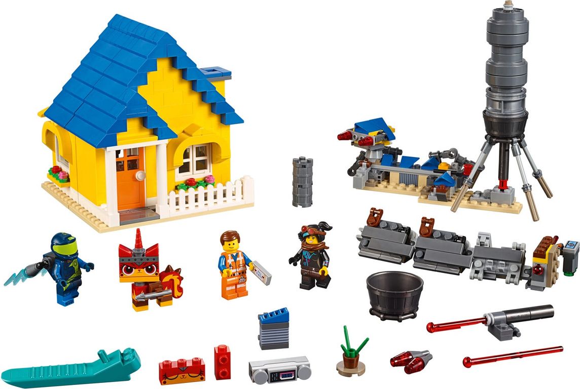 LEGO® Movie Emmet's Dream House with Rescue Rocket! components