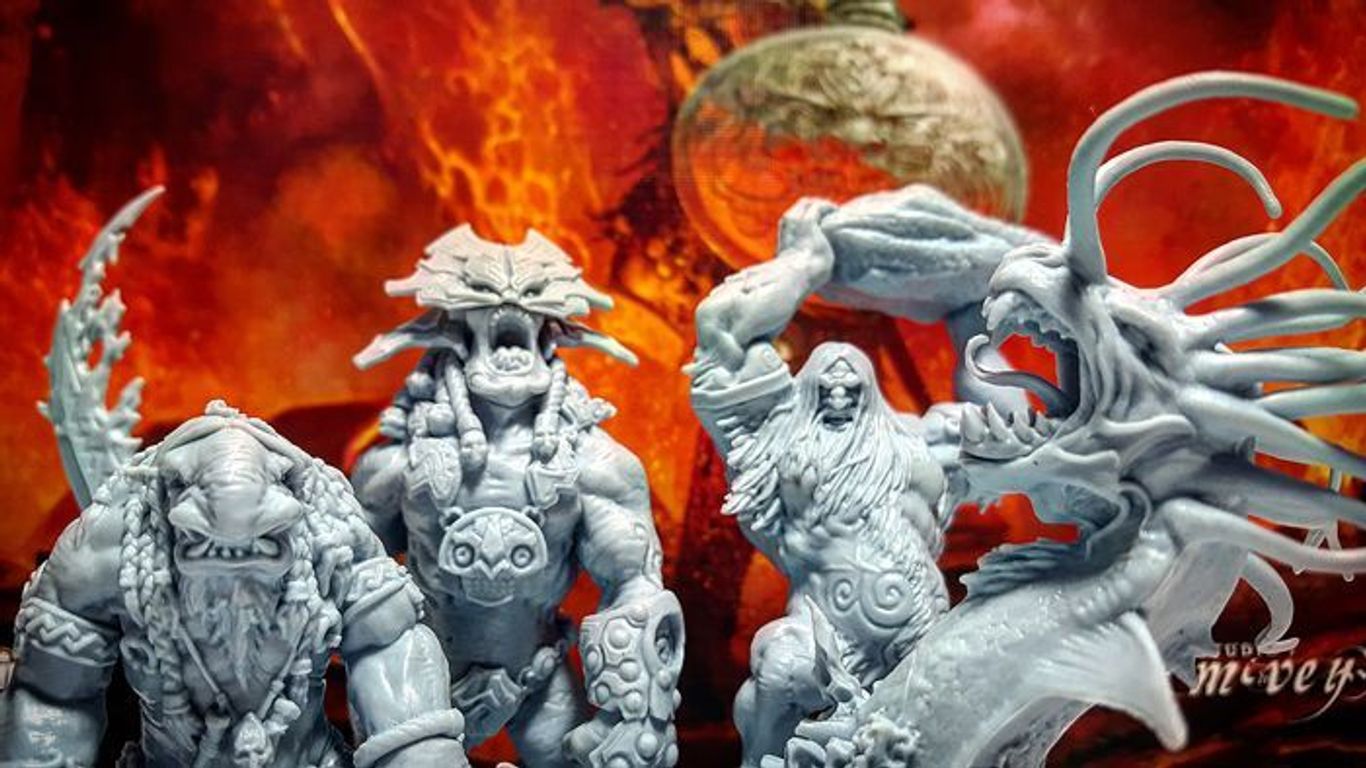 Blood Rage miniaturen