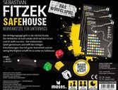 Sebastian Fitzek Safehouse Würfelspiel parte posterior de la caja