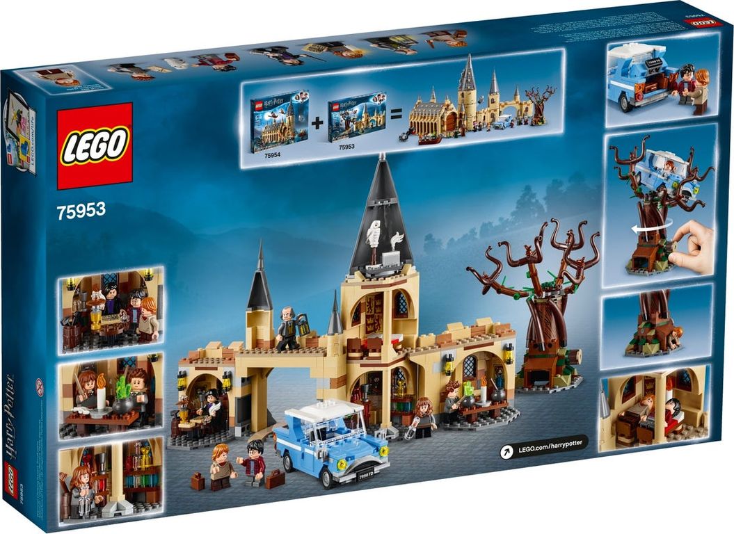 LEGO® Harry Potter™ Hogwarts™ Whomping Willow™ back of the box