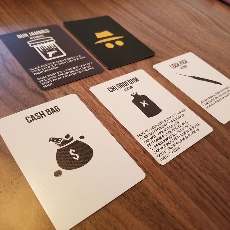 Bank Heist cards