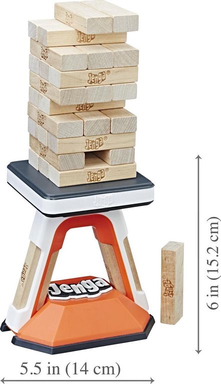 Jenga Pass Challenge komponenten