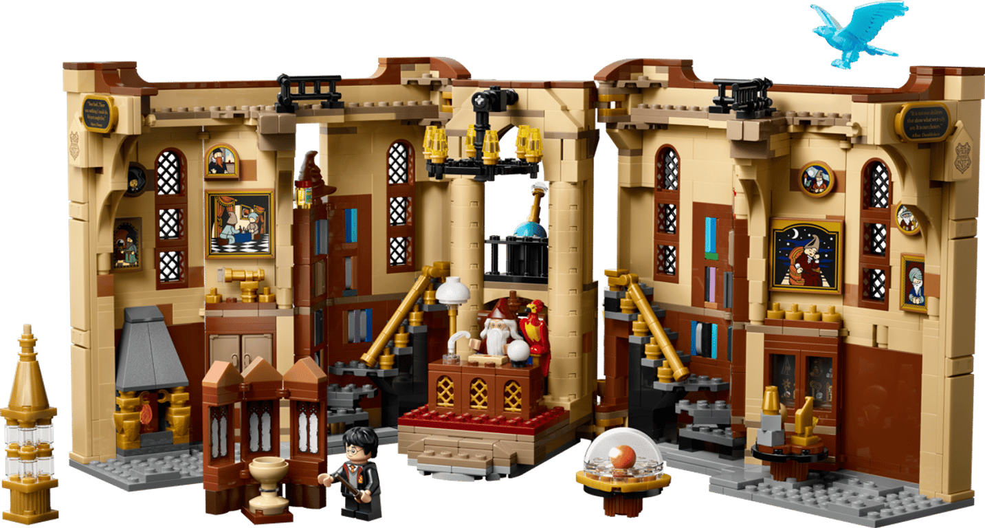 LEGO® Harry Potter™ Book Nook: Dumbledore's Office components