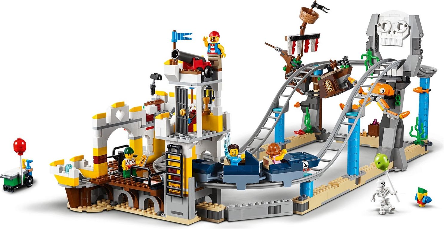 LEGO® Creator Piraten-Achterbahn spielablauf