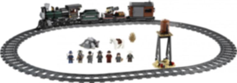 LEGO® The Lone Ranger Ravensburger Scotland Yard - Bordspel componenten