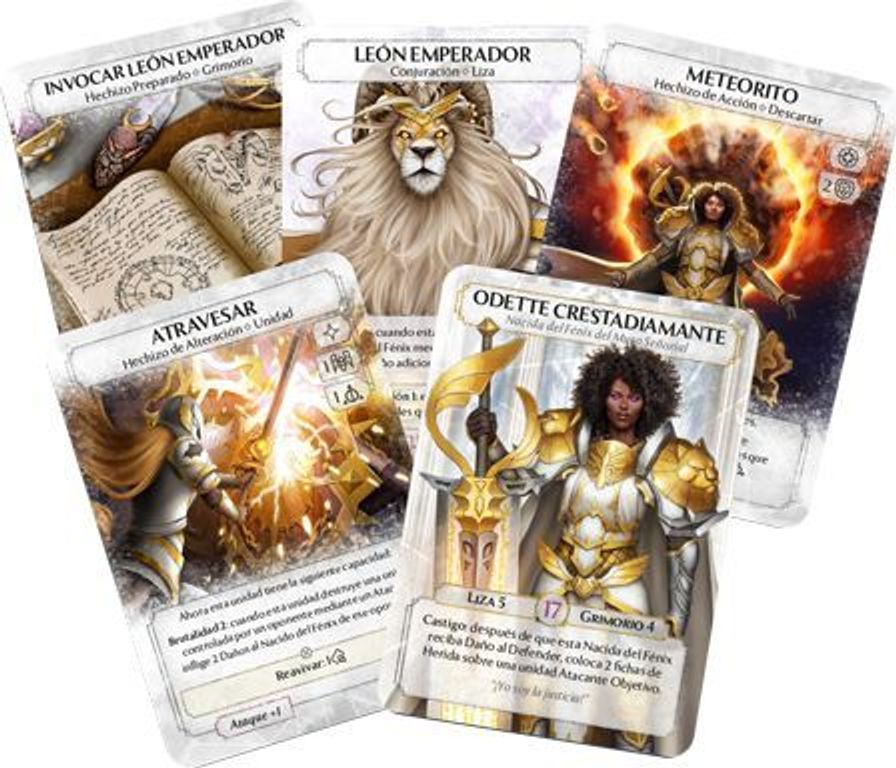 Ashes: Les Lois des Lions cartes