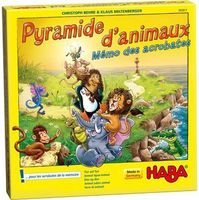 Pyramide d'animaux: Mémo des acrobates