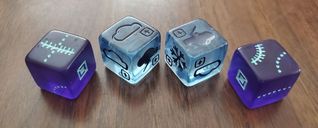 Railroad Ink: Sky Expansion Pack dice