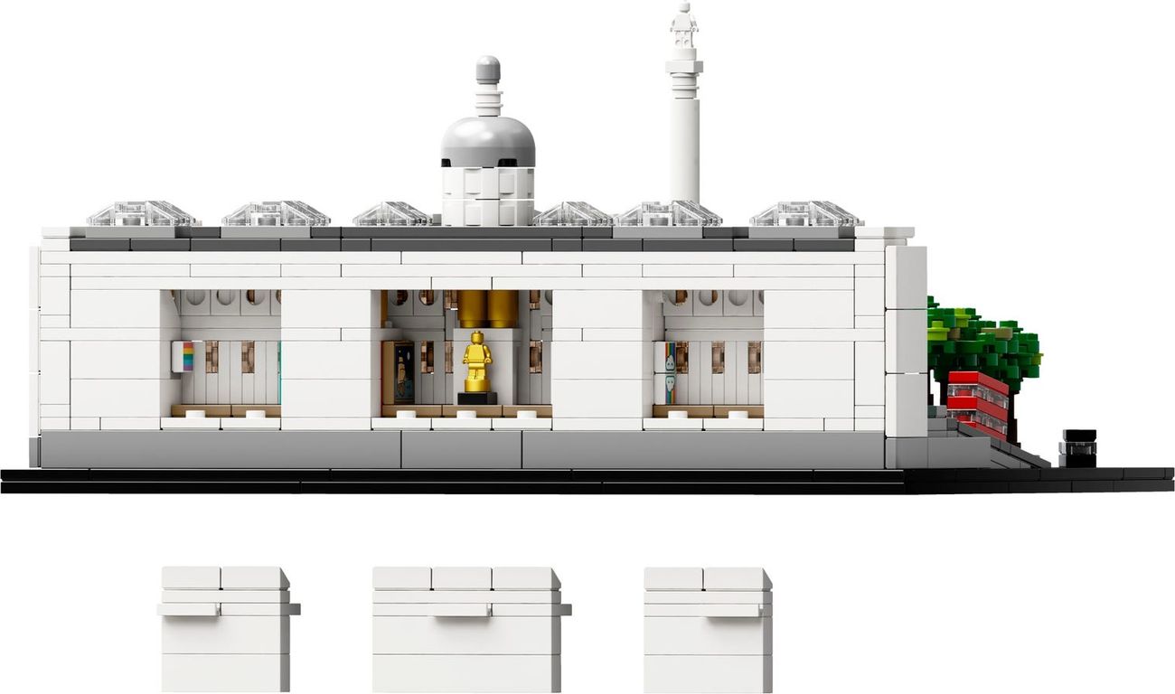 LEGO® Architecture Trafalger Square back side