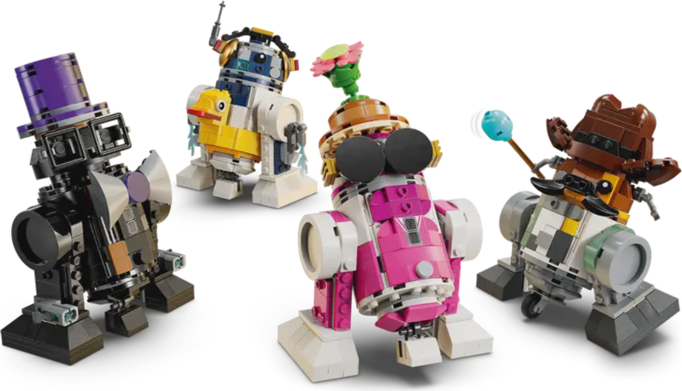 LEGO® Star Wars Creative Play Droid Builder components