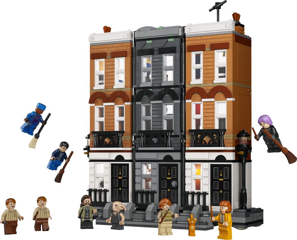 LEGO® Harry Potter™ Numero 12 di Grimmauld Place componenti