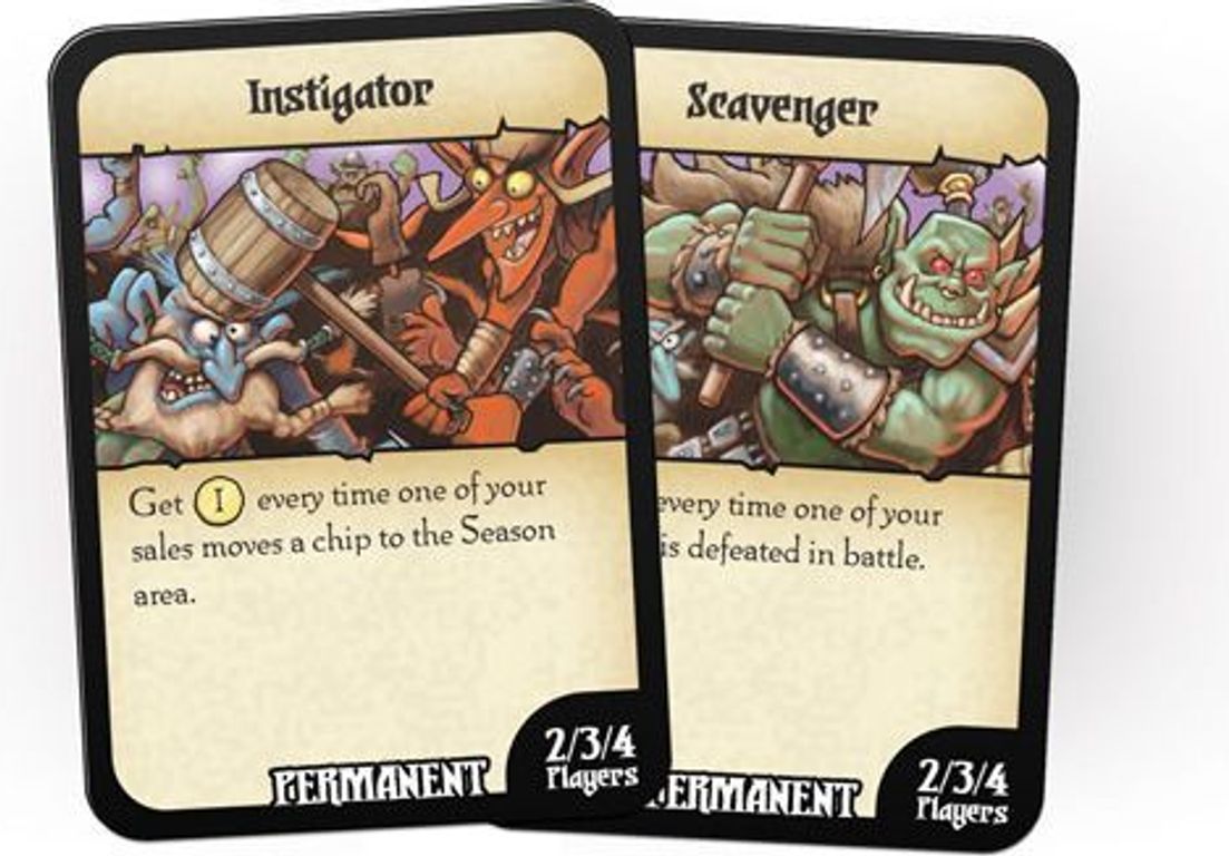 Battle Merchants cartes