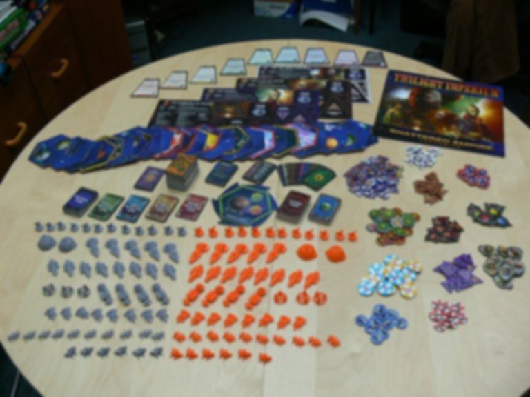 Twilight Imperium (Third Edition): Shattered Empire components