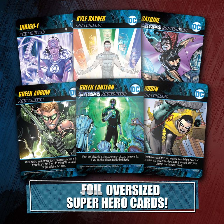 DC Deck-Building Game: Crisis Collection 1 kaarten