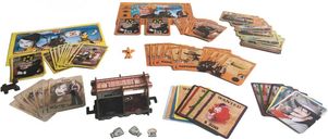 Colt Express: Marshal & Gevangenen componenten