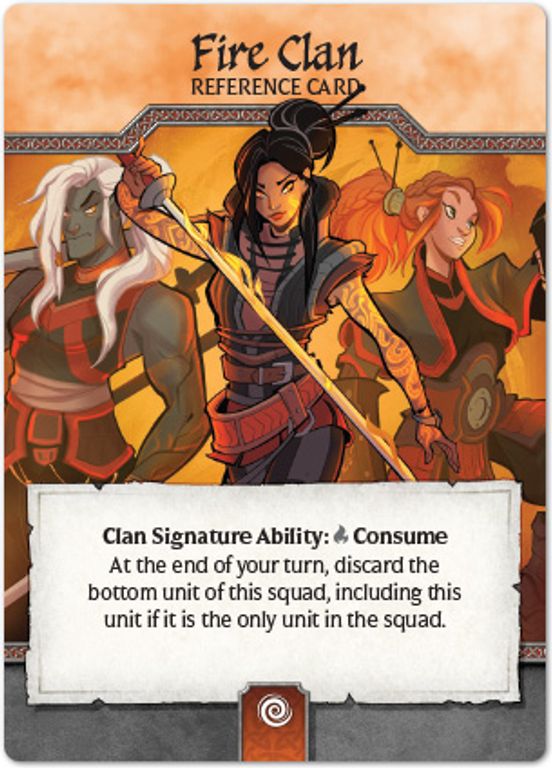 Crystal Clans: Fire Clan carte